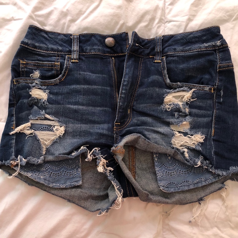 American Eagle high rise shorty
